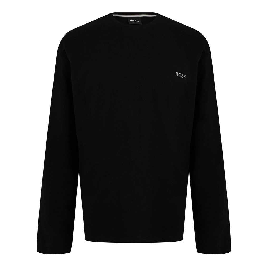 Hugo Boss Long Sleeve T Shirt - Black 001